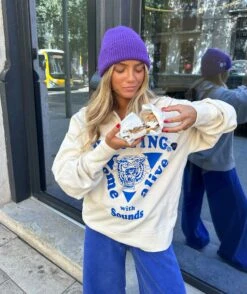 BLEED" Beanie Hayer Grape