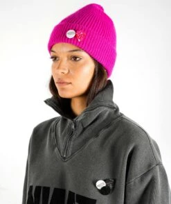 Beanie Hayer Fuschia "BLEED
