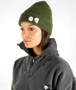 Beanie Hayer Kaki "BLEED