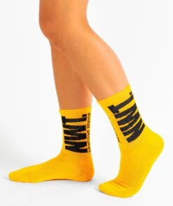 BRAND" Mustard Socker Sock