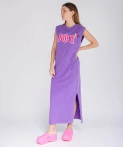 JOY" Daytona Purple Dress -Newtone Brand daytona joy purple SS25 3