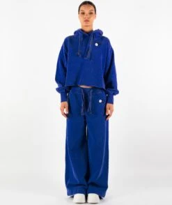 Newtone Brand -Newtone Brand hoodie crop bloomer royal bleed newtone 1