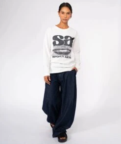 SPOKEN" Hunter Dirty White Tee Shirt