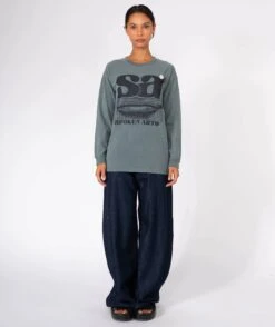 SPOKEN" Hunter Forest Tee Shirt -Newtone Brand hunter spoken forest newtone brand fw25 3