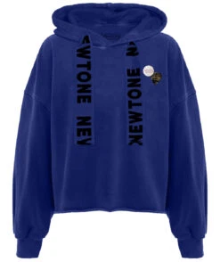 BLEED" Royal Crop Bloomer Hoodie
