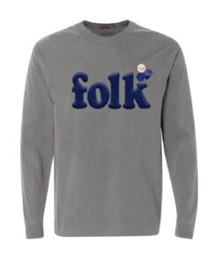 Hunter Grey "FOLK" Tee Shirt