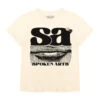 SPOKEN" Starlight Natural Tee Shirt