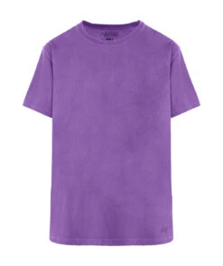 DAILY" Purple Trucker Tee Shirt -Newtone Brand newtone brand fw25 trucker 01