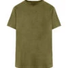 DAILY" Khaki Trucker Tee Shirt