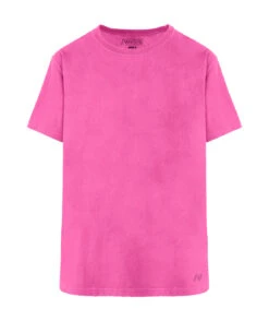 DAILY" Fuschia Trucker Tee Shirt -Newtone Brand newtone brand fw25 trucker 10