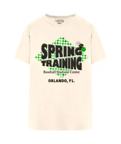 TRAINING" Natural Trucker Tee Shirt