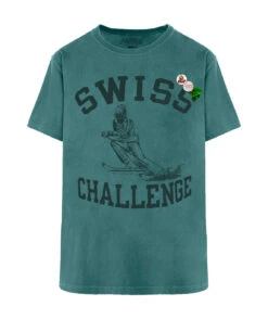 SWISS" Trucker Forest Tee Shirt