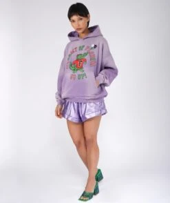 Vintage Purple Skyler "GO UP" Hoodie -Newtone Brand newtone brand ss25 102