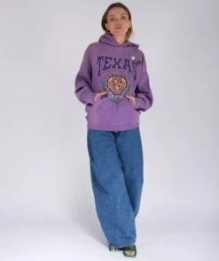 Vintage Purple "TEXAS" Skyler Hoodie -Newtone Brand newtone brand ss25 116 56d76f36 cef0 4c1f 9d51 f36ca0efc007