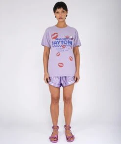 NASCAR" Lilac Trucker Tee Shirt