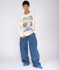 Sweatshirt Egger Natural "APPLETON -Newtone Brand newtone brand ss25 33