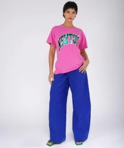 TONE SS25 Fuschia Trucker Tee Shirt -Newtone Brand newtone brand ss25 58