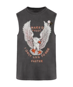 NAKED" Pepper Biker Tee Shirt
