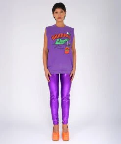 TOURIST" Purple Bolster Sweatshirt