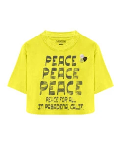 Crop Crooper Sun Tee Shirt "PASADENA
