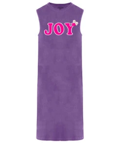 JOY" Daytona Purple Dress -Newtone Brand newtone brand ss25 daytona 03