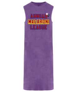 MACARONI" Daytona Purple Dress