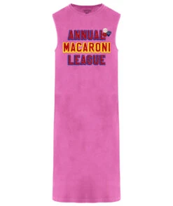 MACARONI" Fuschia Daytona Dress