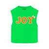 JOY" Dyer Neon Green Tee Shirt