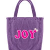 JOY" Greater Purple Bag