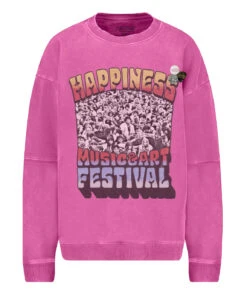 THREEDAYS" Fuschia Rollerblade Sweatshirt