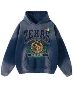 Vintage Blue Skyler "TEXAS" Hoodie