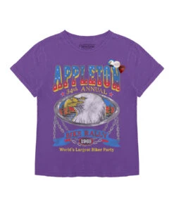 APPLETON" Starlight Purple Tee Shirt