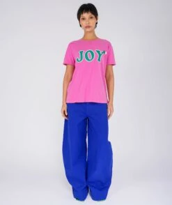 JOY" Starlight Fuschia Tee Shirt