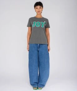 JOY" Starlight Pepper Tee Shirt -Newtone Brand newtone brand ss25 starlight pepper joy