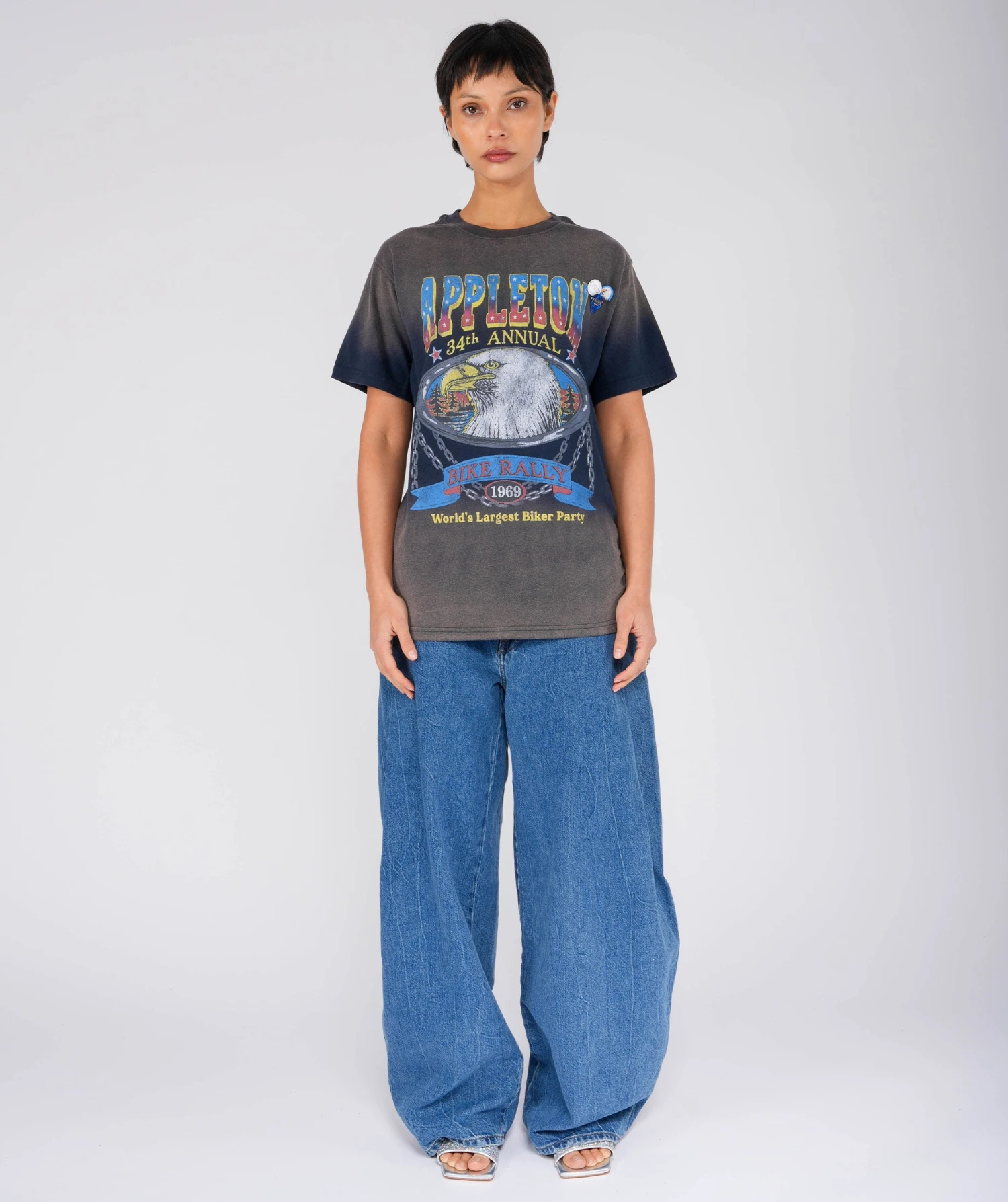 Newtone Brand -Newtone Brand newtone brand ss25 trucker appleton vintageblue 1