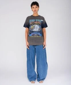 APPLETON" Vintage Blue Trucker Tee Shirt