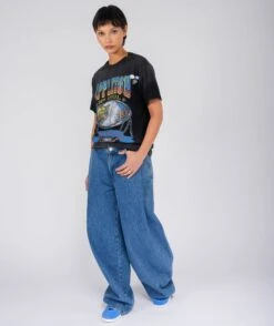 APPLETON" Vintage Night Trucker Tee Shirt -Newtone Brand newtone brand ss25 trucker appleton vintagenight 2