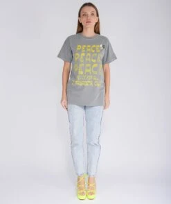 Grey Trucker Tee Shirt "PASADENA