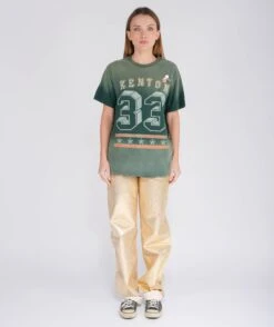 KENTON" Vintage Forest Trucker Tee Shirt