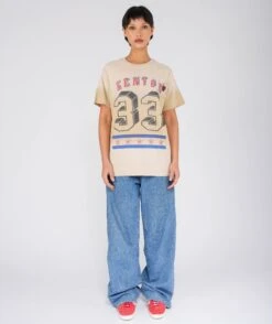 KENTON" Vintage Natural Trucker Tee Shirt