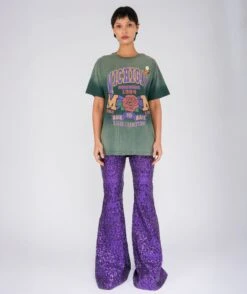 ROSE" Vintage Forest Trucker Tee Shirt