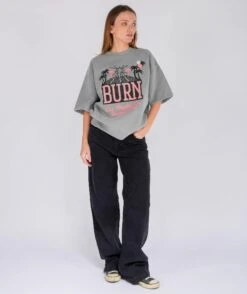 Sweatshirt Linder Grey "SEE YOU