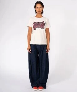 BRIGHTER" Starlight Natural Tee Shirt -Newtone Brand starlight brighter natural newtone brand fw25 3