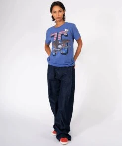 LOVELAND" Starlight Flo Blue Tee Shirt