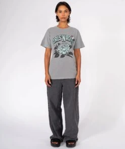 AXL" Grey Trucker Tee Shirt -Newtone Brand trucker axel grey newtone brand fw25 3