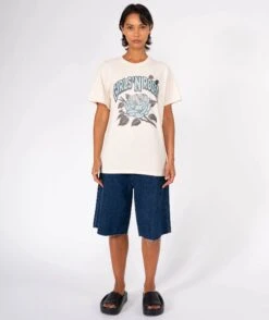 AXL" Natural Trucker Tee Shirt -Newtone Brand trucker axel natural newtone brand fw25 3