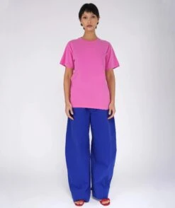 DAILY" Fuschia Trucker Tee Shirt