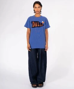 Tee Shirt Trucker Flo Blue "PRENNANT -Newtone Brand trucker prennant royal newtone brand fw25 3