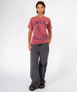 SWISS" Trucker Brick Tee Shirt