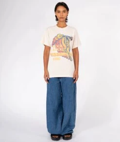 TED" Natural Trucker Tee Shirt -Newtone Brand trucker ted natural newtone brand fw25 3